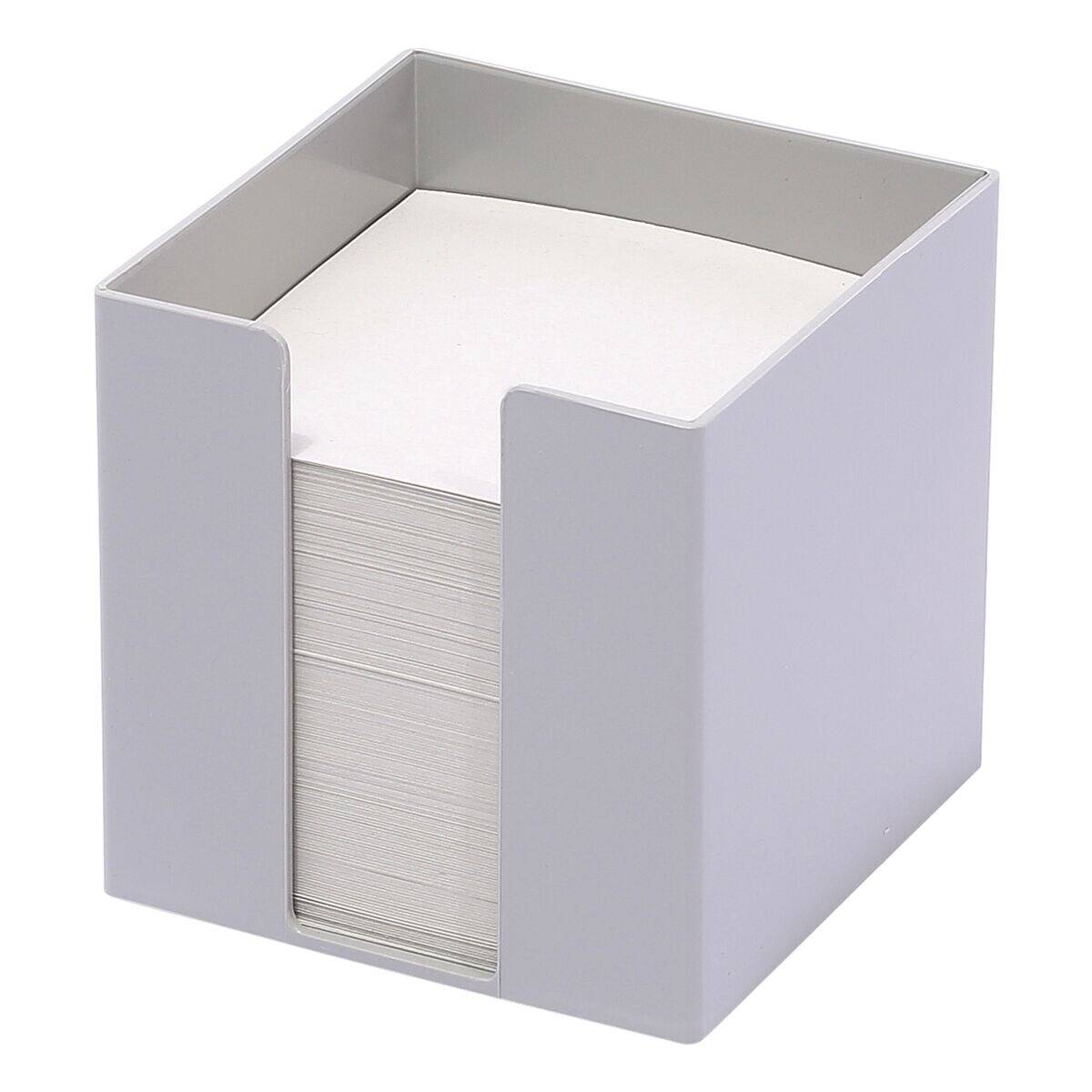 M&M Zettelbox grigio (hellgrau) inkl. 700 Notizzettel 69027309BE-0