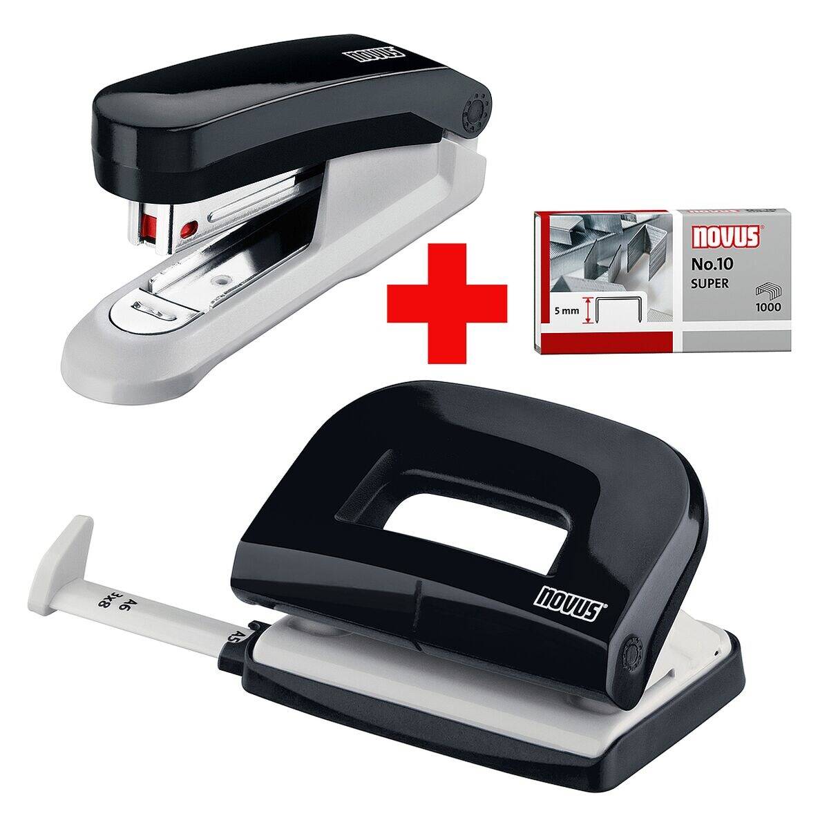 Novus Office Locher-Tacker-Büroset »Evolution Twin Set fresh« bis 15 Blatt-0