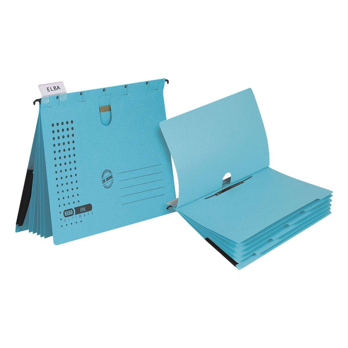 Hängehefter chic ULTIMATE DIN A4 blau 5 St./Pack.-1