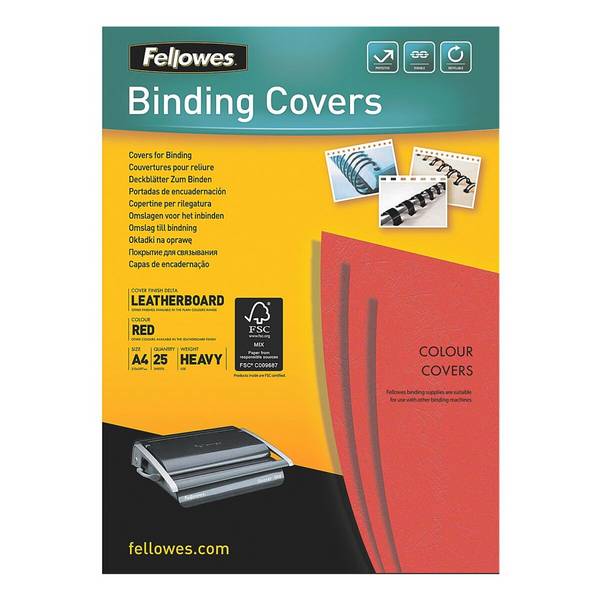 Fellowes Deckblätter zum Binden - 25 Stück