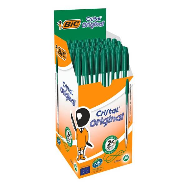 BIC 50er-Pack Kugelschreiber »Cristal«