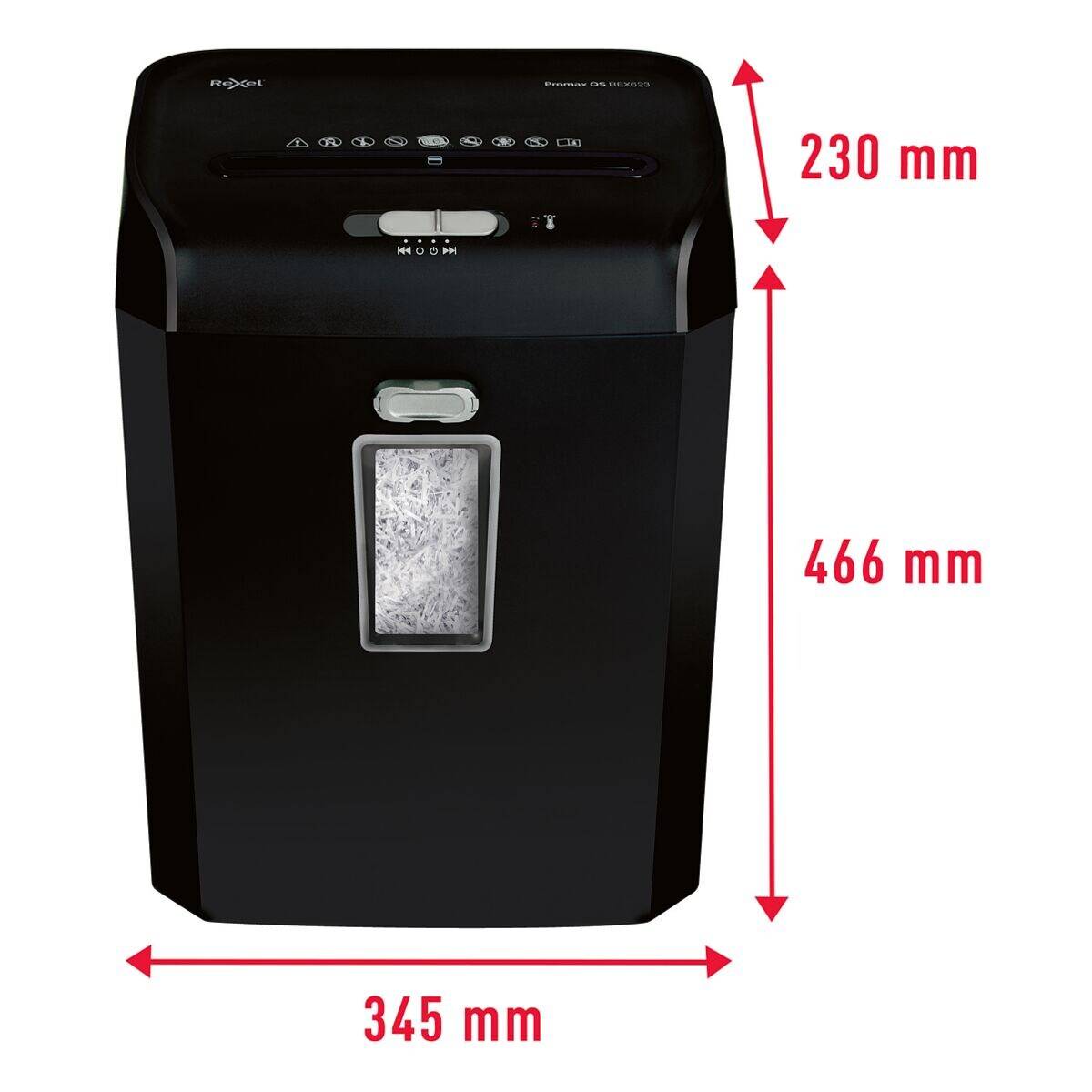 Rexel Aktenvernichter »ProMax REX623« P-4-1