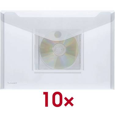 FOLDERSYS - Dokumententaschen DIN A4 quer glatt 0.2 mm