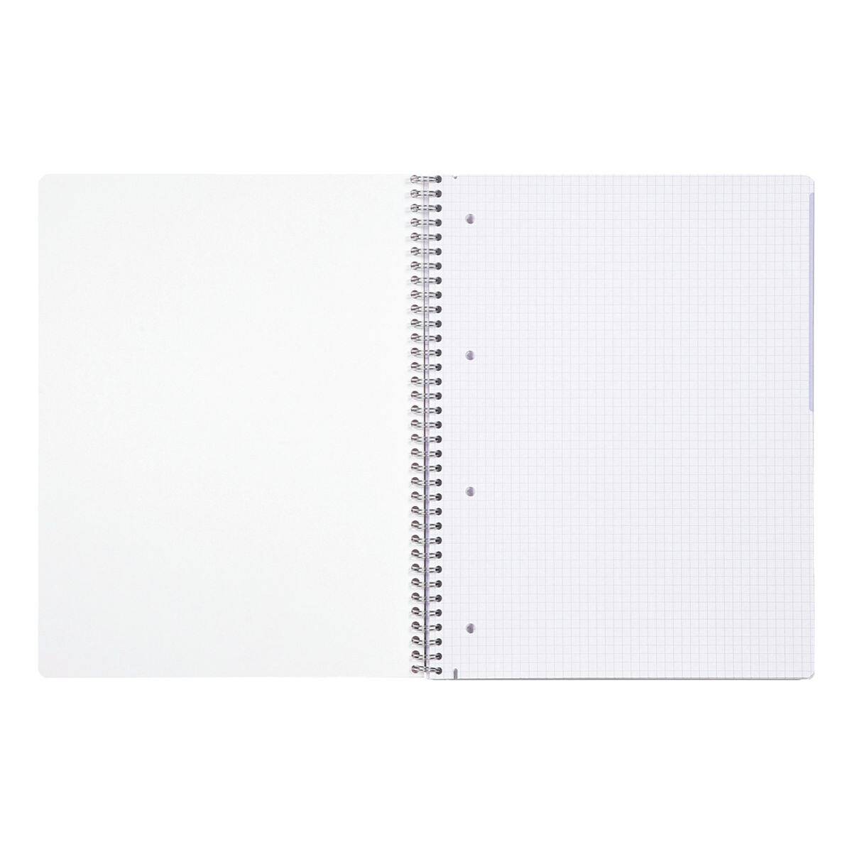 Clairefontaine Collegeblock DUOBOOK, DIN A4+,kariert/liniert-1