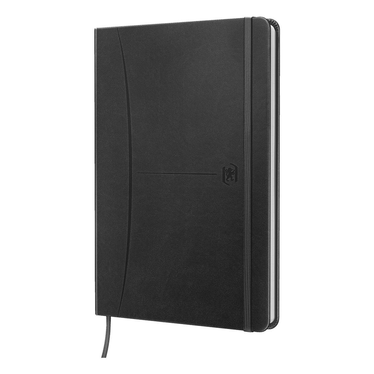 Oxford Notizbuch Signature, DIN A5, kariert, schwarz-1