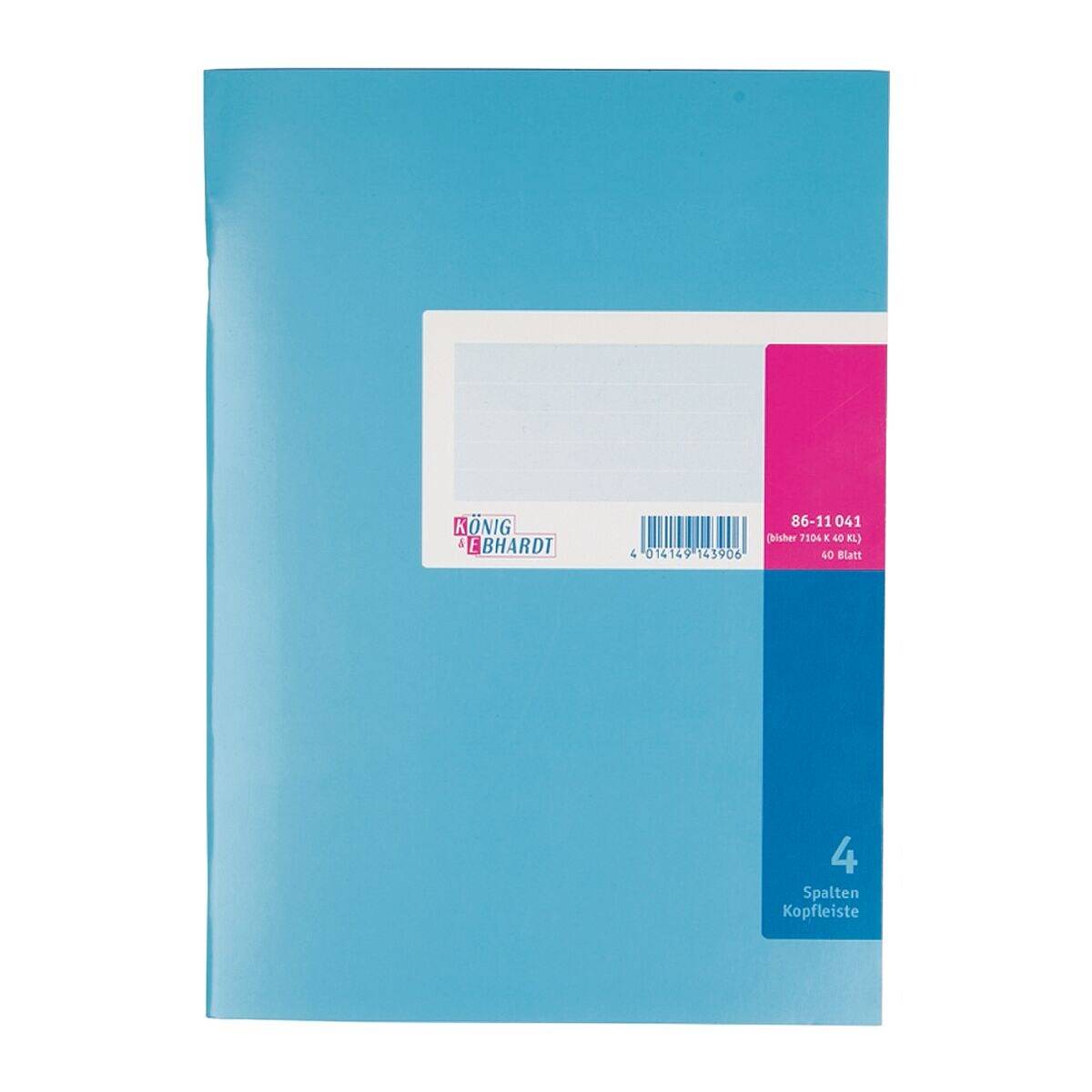 König & Ebhardt Spaltenbuch/Vielzweckbuch 4 Spalten-0