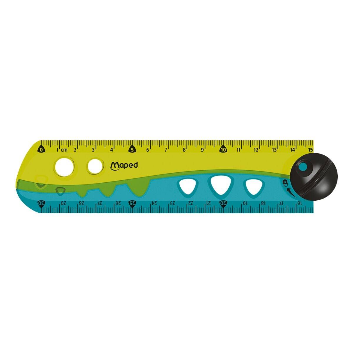 Maped Klapplineal CROC CROC, 150 / 300 mm, Kunststoff-1