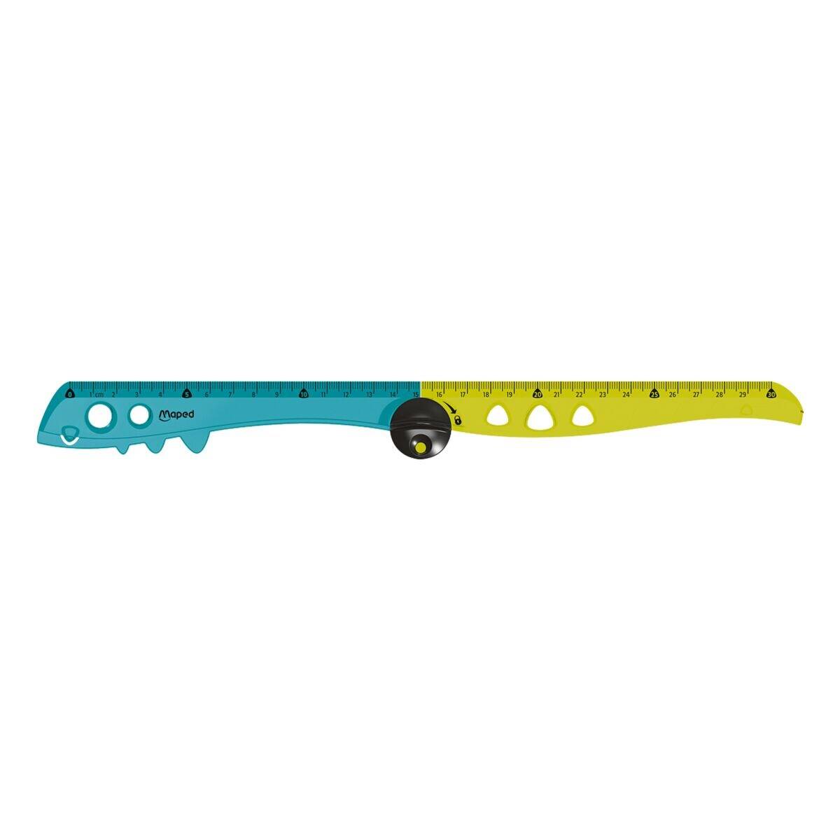Maped Klapplineal CROC CROC, 150 / 300 mm, Kunststoff-2