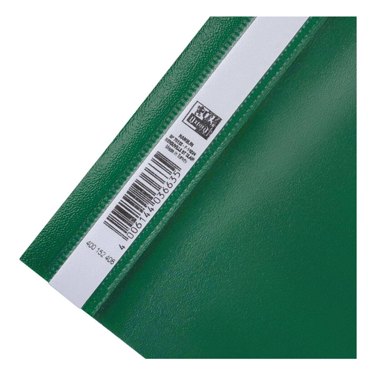 Oxford Schnellhefter, DIN A4, PP, grün-2