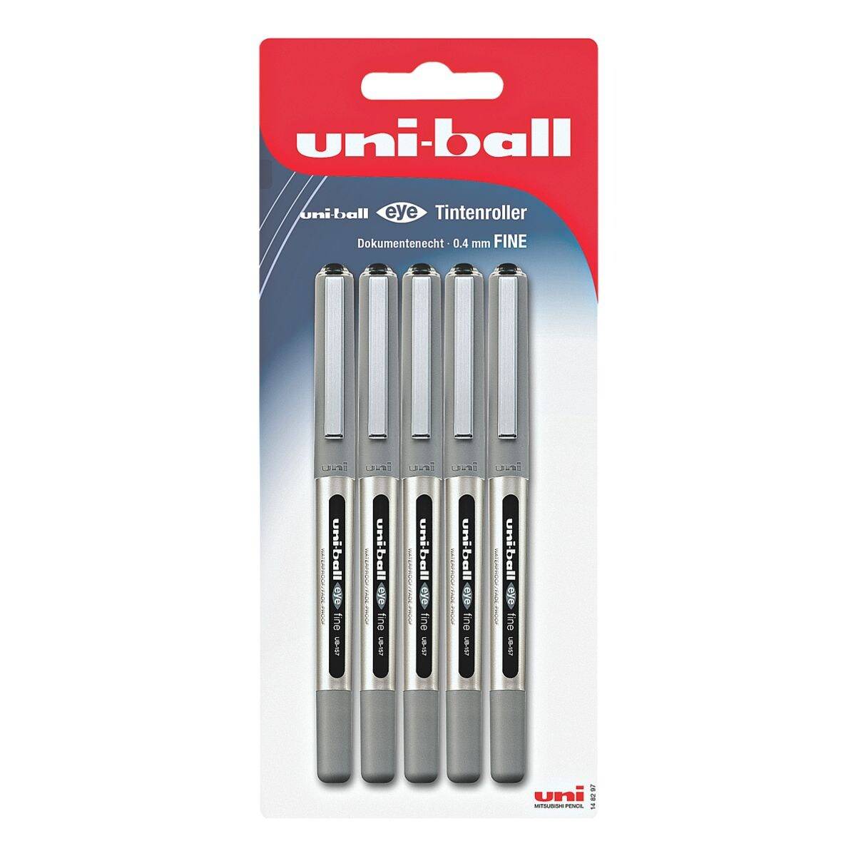 uni-ball 5er-Pack Einweg-Tintenroller »eye fine«-0