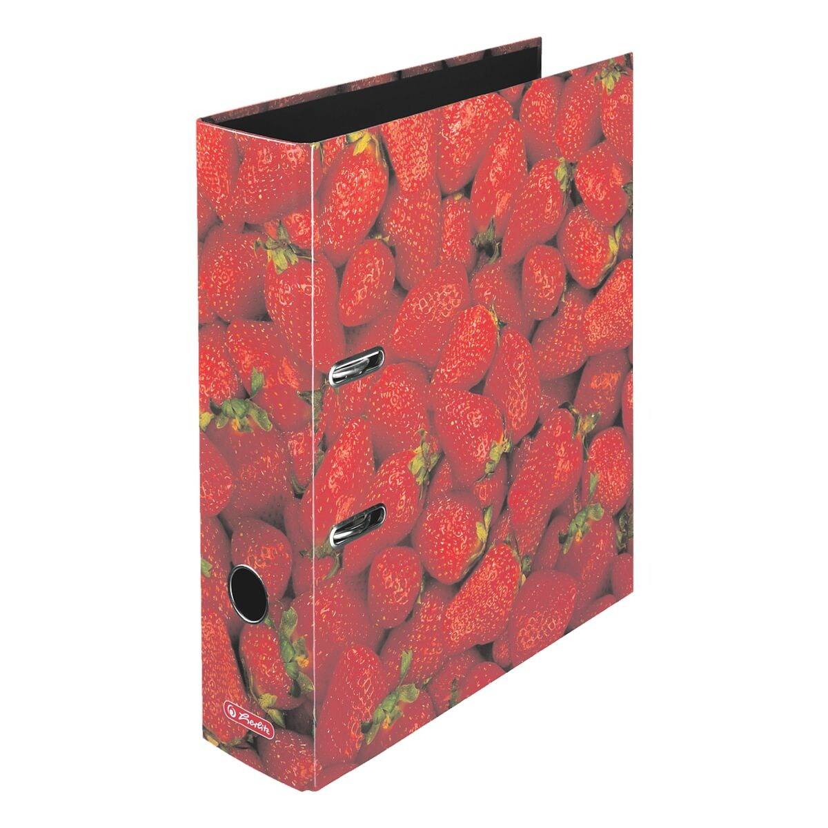 Herlitz Erdbeere Motivordner DIN A4 Rückenbreite: 80 mm-0