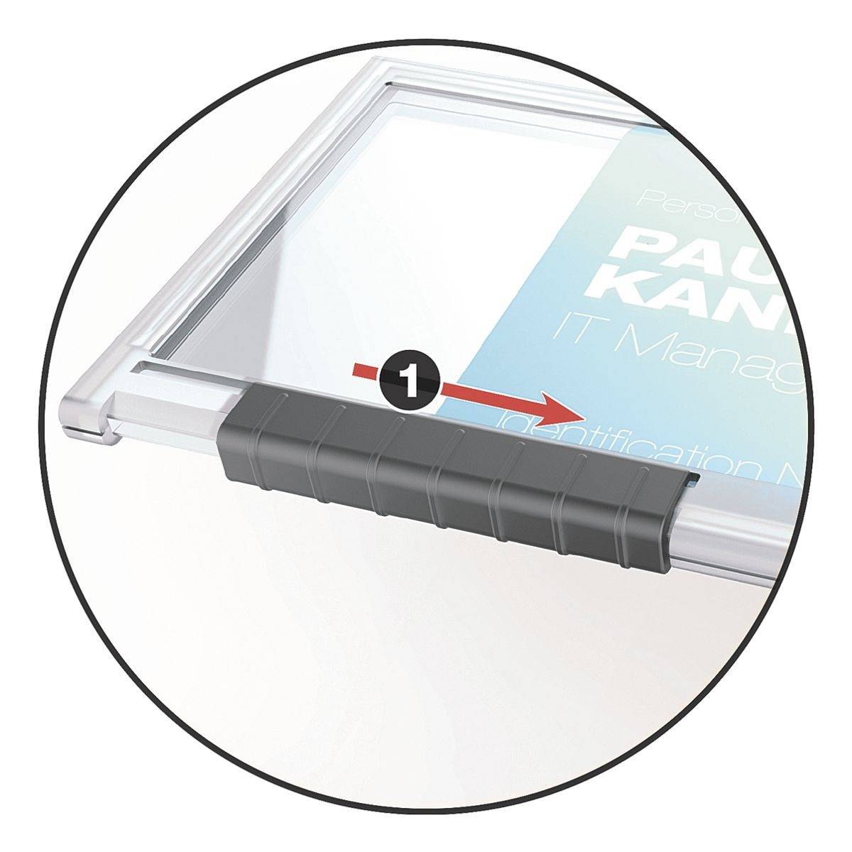 DURABLE Ausweishalter PUSH BOX MONO, für 1 Karte (9892701)-2
