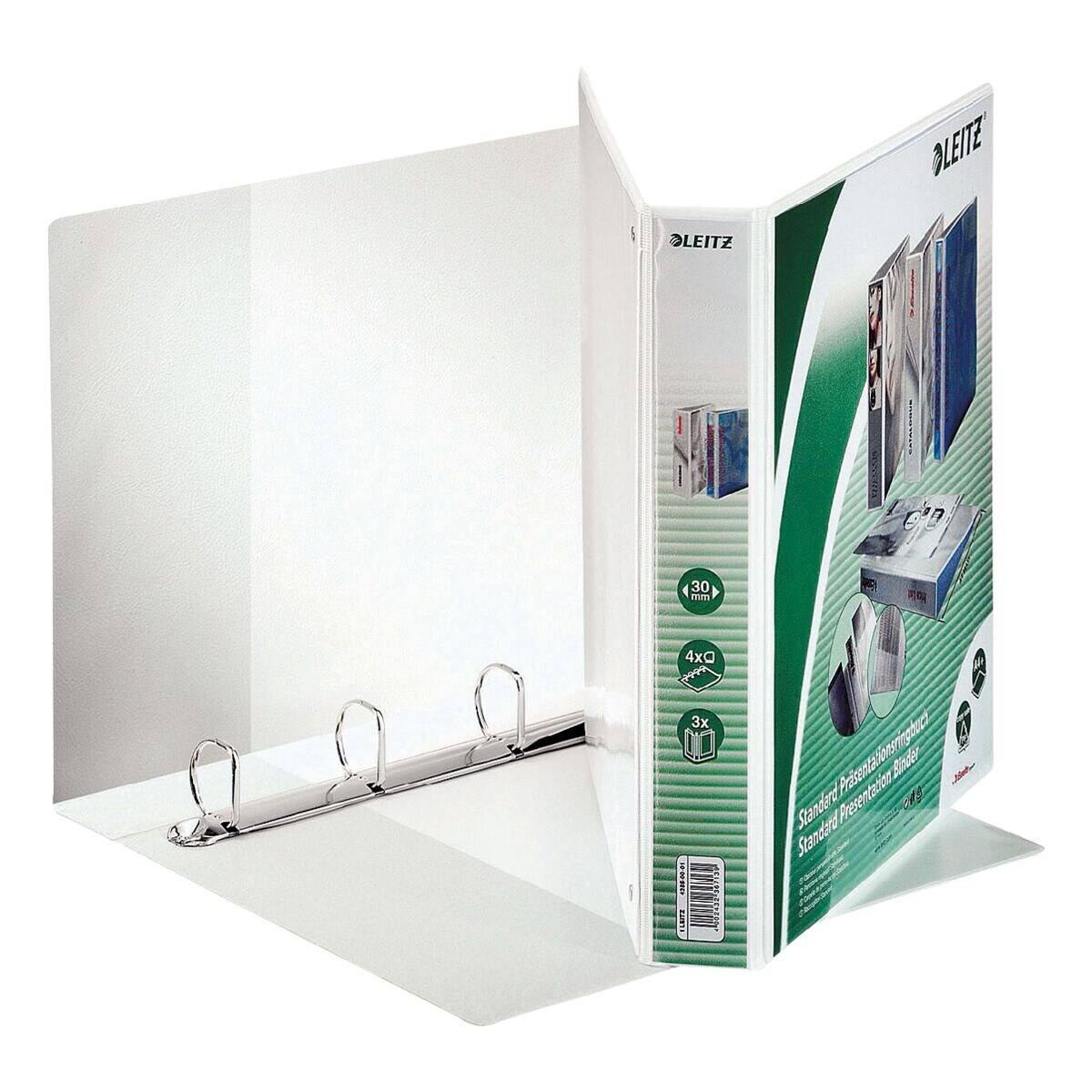 Leitz Präsentationsringbuch »4285« 4 Ringe, A4 Maxi, Rückenbreite 50 mm-0