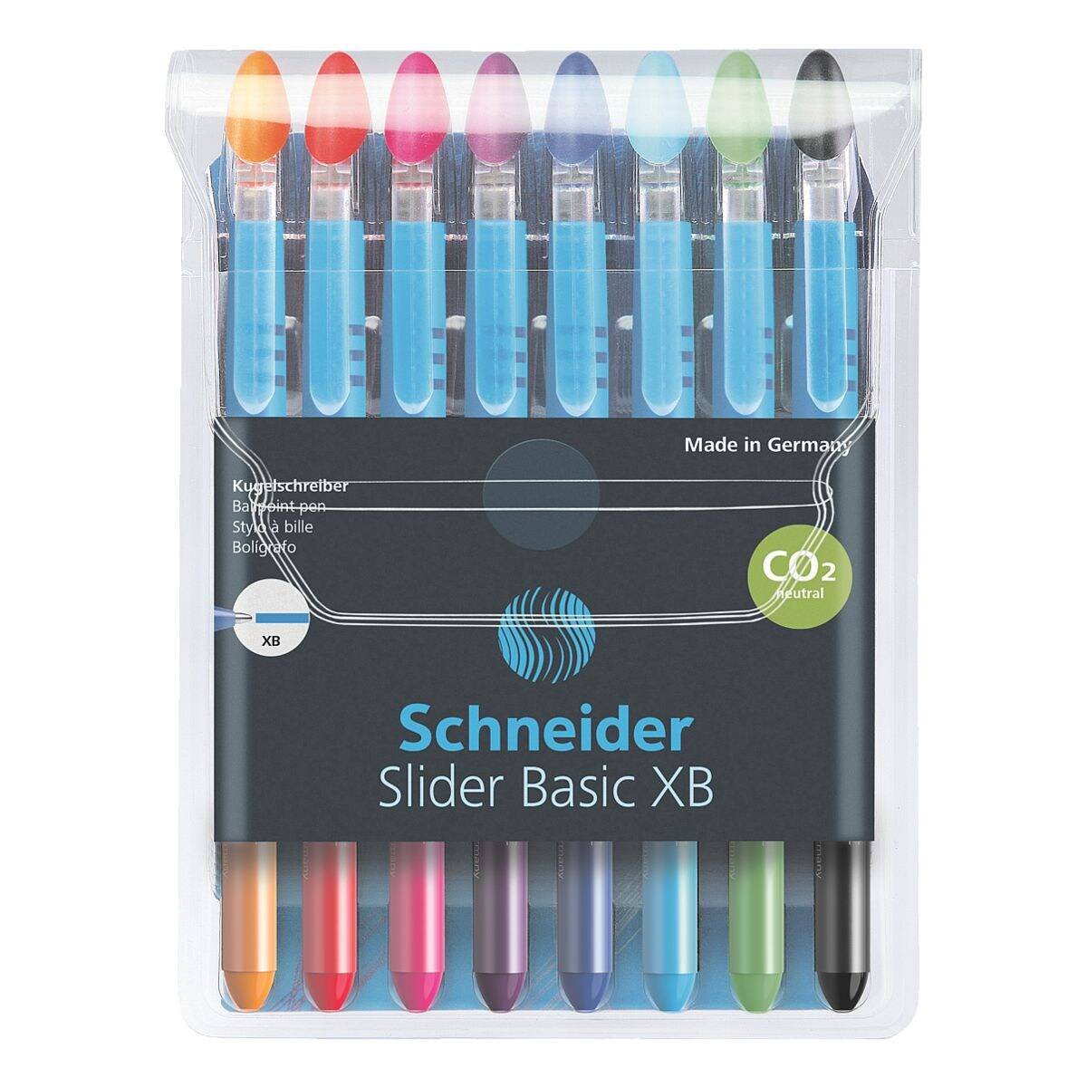 Schneider Schreibgeräte 8er-Pack Kugelschreiber »Slider XB« 151298-0