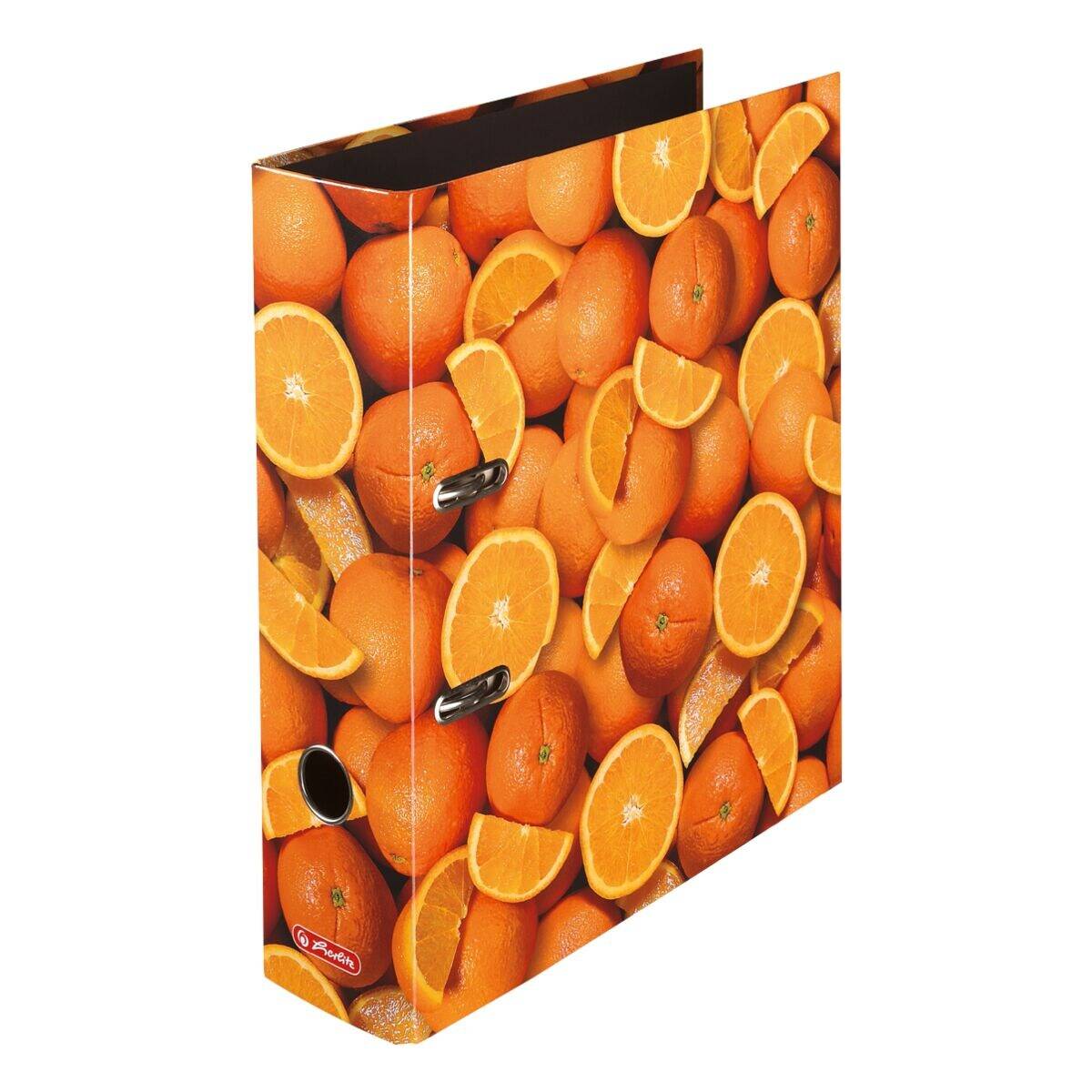 Herlitz Orange Motivordner DIN A4 Rückenbreite: 80 mm-0