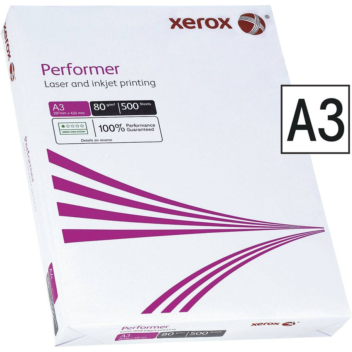 Xerox Performer Kopierpapier DIN A3, 80 g/m², 500 Blatt-3