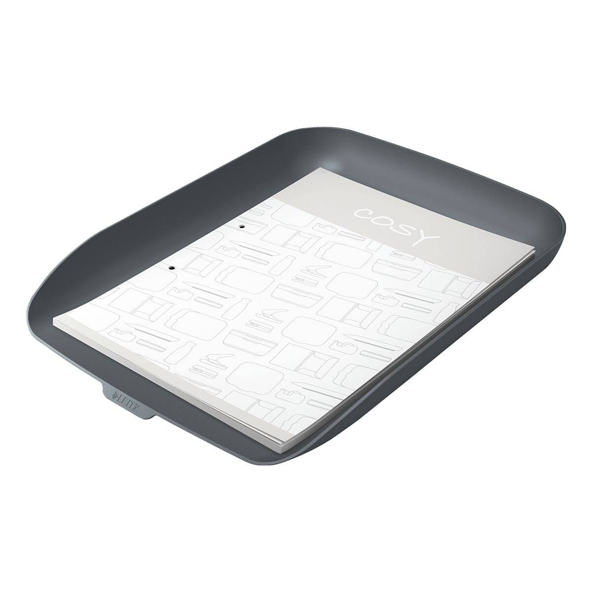 Briefkorb Cosy A4 PS grau-1