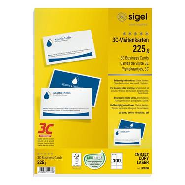 Sigel Visitenkarten LP850