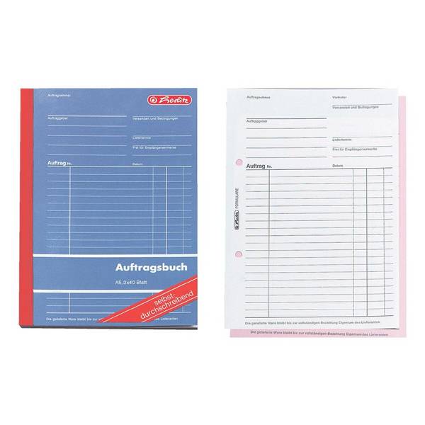 Herlitz Formularbuch »Auftrag«