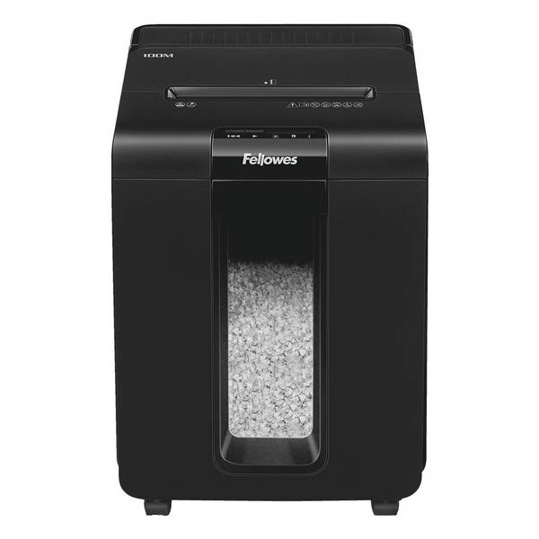 Fellowes AutoMax™ 100M Aktenvernichter, Sicherheitsstufe 4, Partikelschnitt (4 x 10 mm)