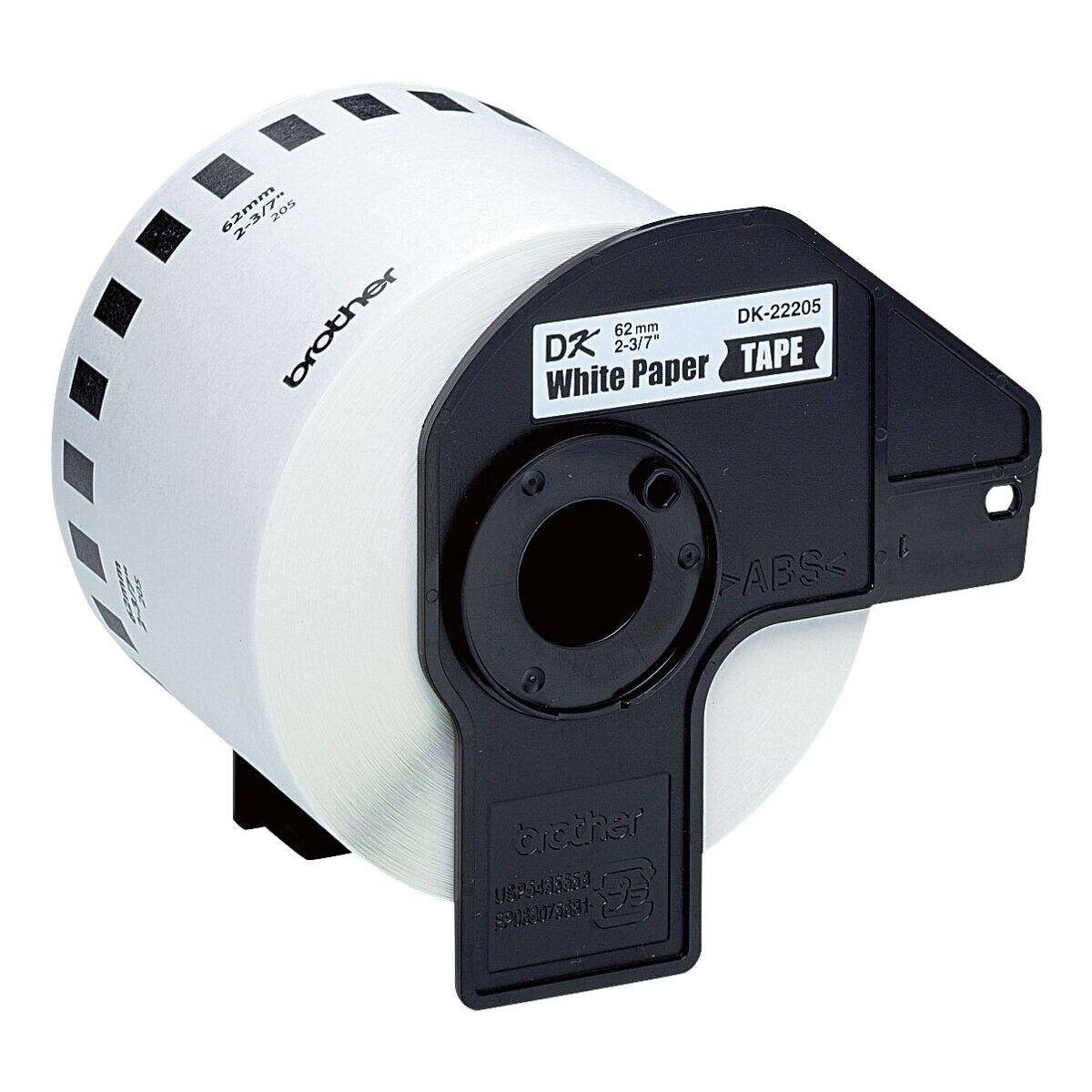 Brother DK-22205 Endlos-Etikett, Thermo-Papier, 62mm x 30,48m,-2