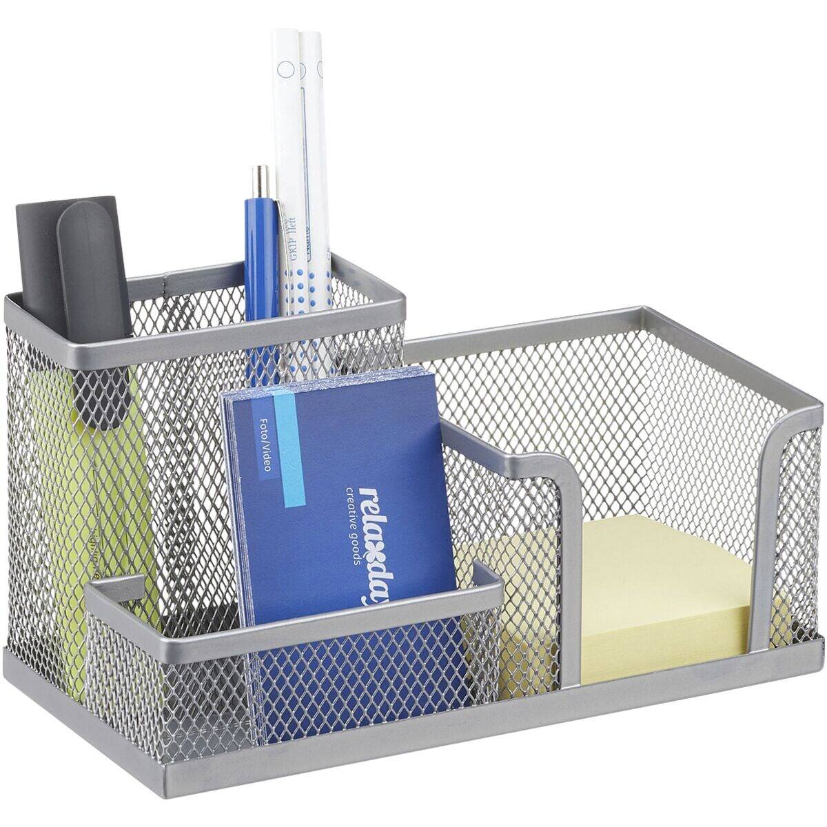RELAXDAYS - Schreibtisch-Organizer silber-0