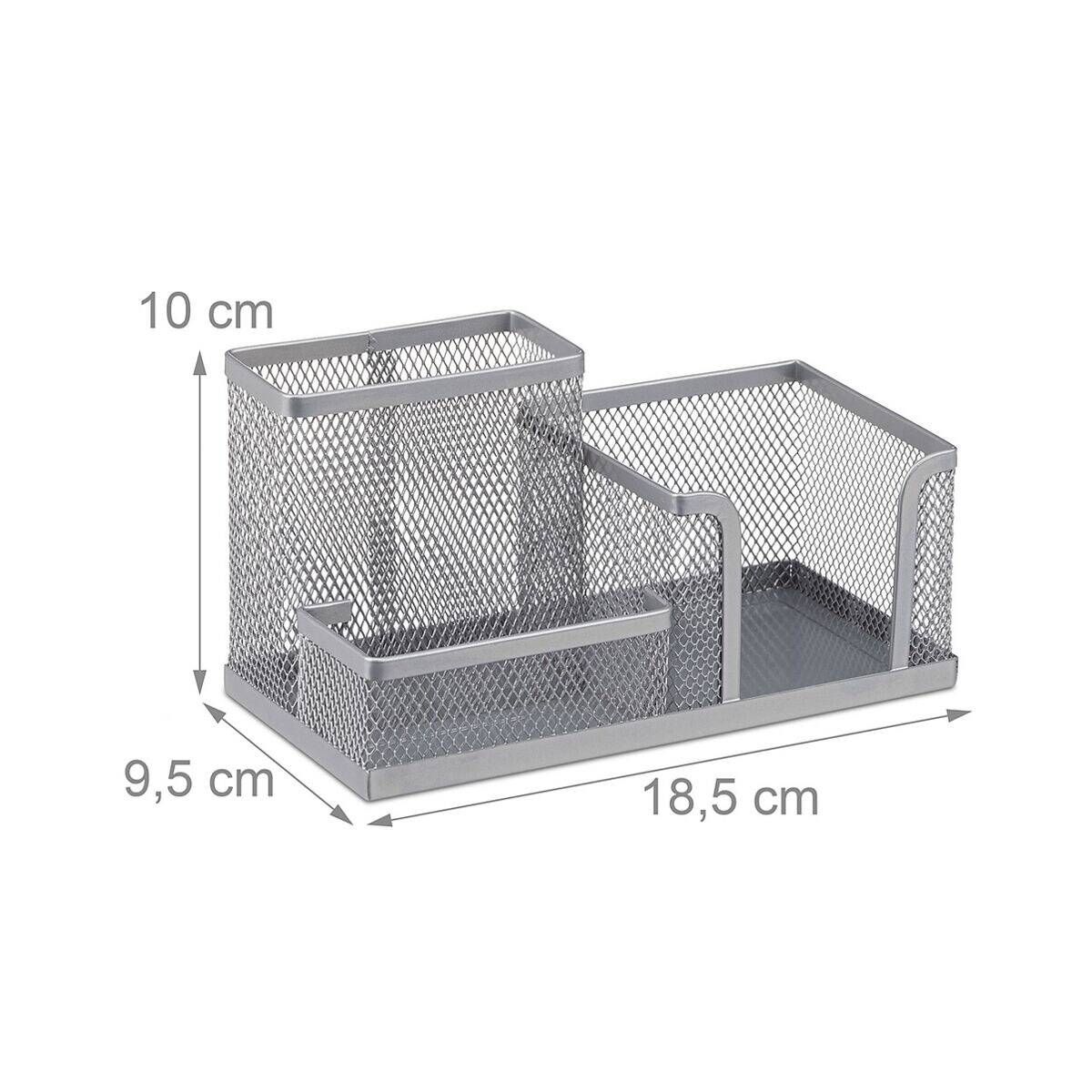 RELAXDAYS - Schreibtisch-Organizer silber-1