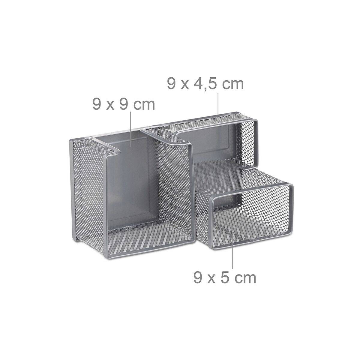 RELAXDAYS - Schreibtisch-Organizer silber-2