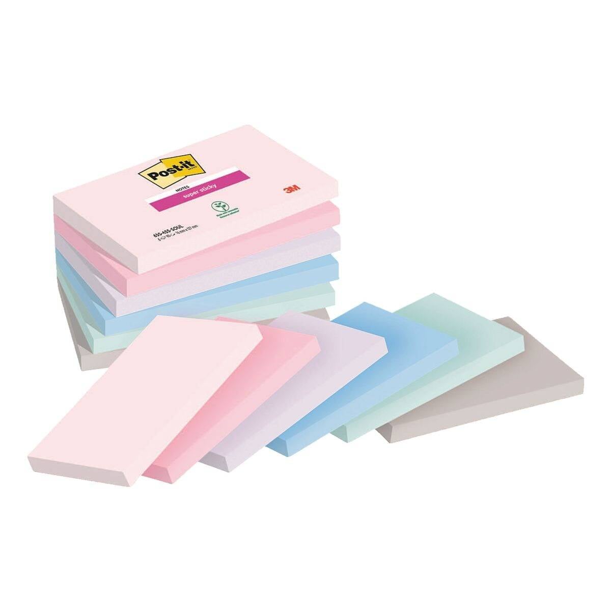 Haftnotiz Super Sticky Notes 127x76mm 6x90Bl-1
