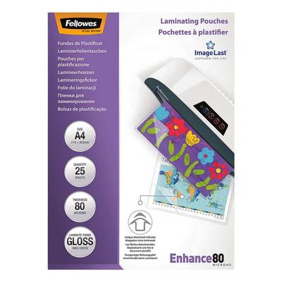Fellowes Laminierfolien ImageLast A4 25 Stück 80 mic-0