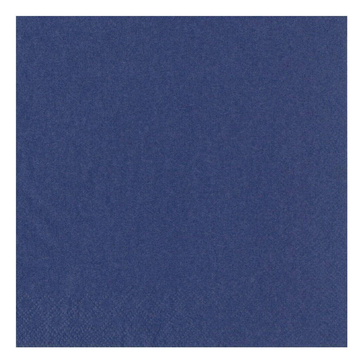 Servietten 33x33cm 3-lagig 1/4-Falz VE=250 Stück dunkelblau-1
