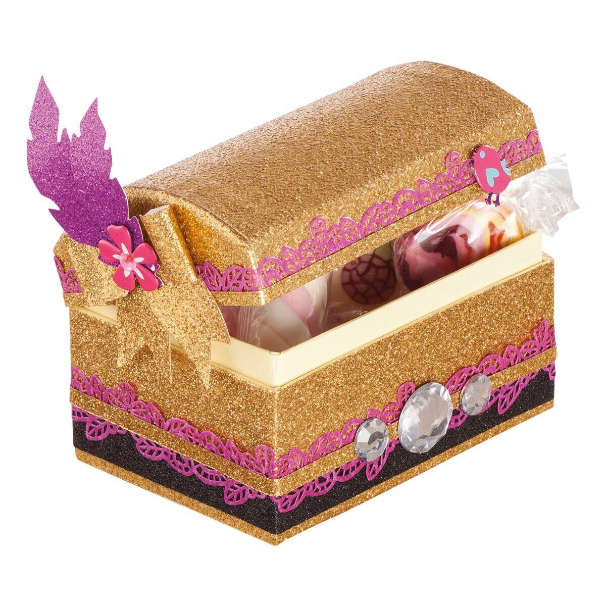 Folia 880409 - Kunstpapier - 10 Blätter - Glitter paper ? 170 g/m²-2