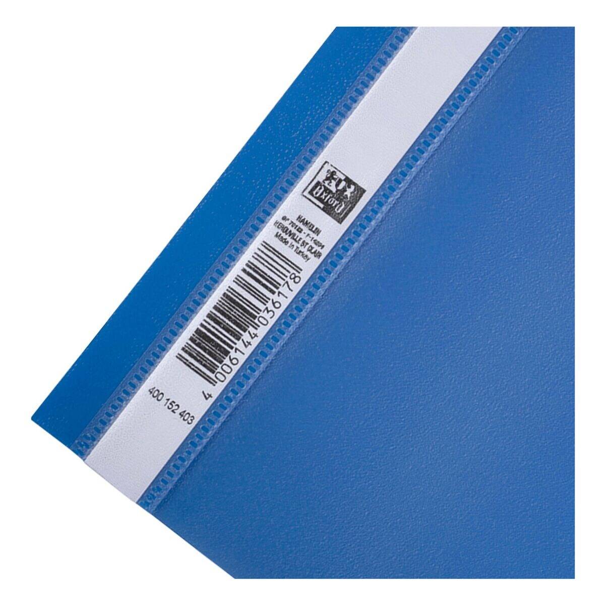 Oxford Schnellhefter, DIN A4, PP, blau-3