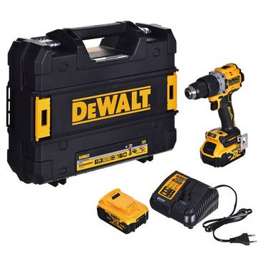 DRILLDRIVER DEWALT DCD805P2T 18V 2X5,0AH BL TSTAK (DCD805P2T)
