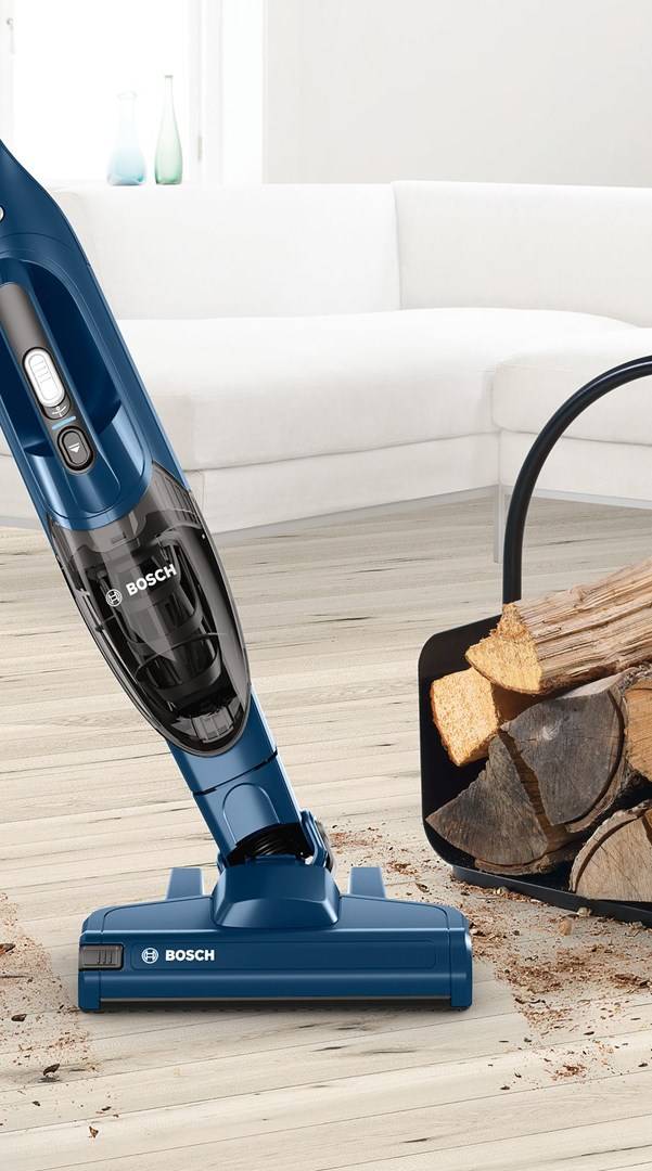 Bosch Serie 2 BBHF216 Stabstaubsauger/Elektrischer Besen 2-in-1-Stabstaubsauger Akku Trocken Beutellos Blau-6