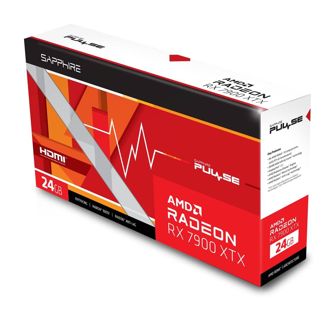 Sapphire Pulse Radeon RX 7900 XTX - Grafikkarten-2