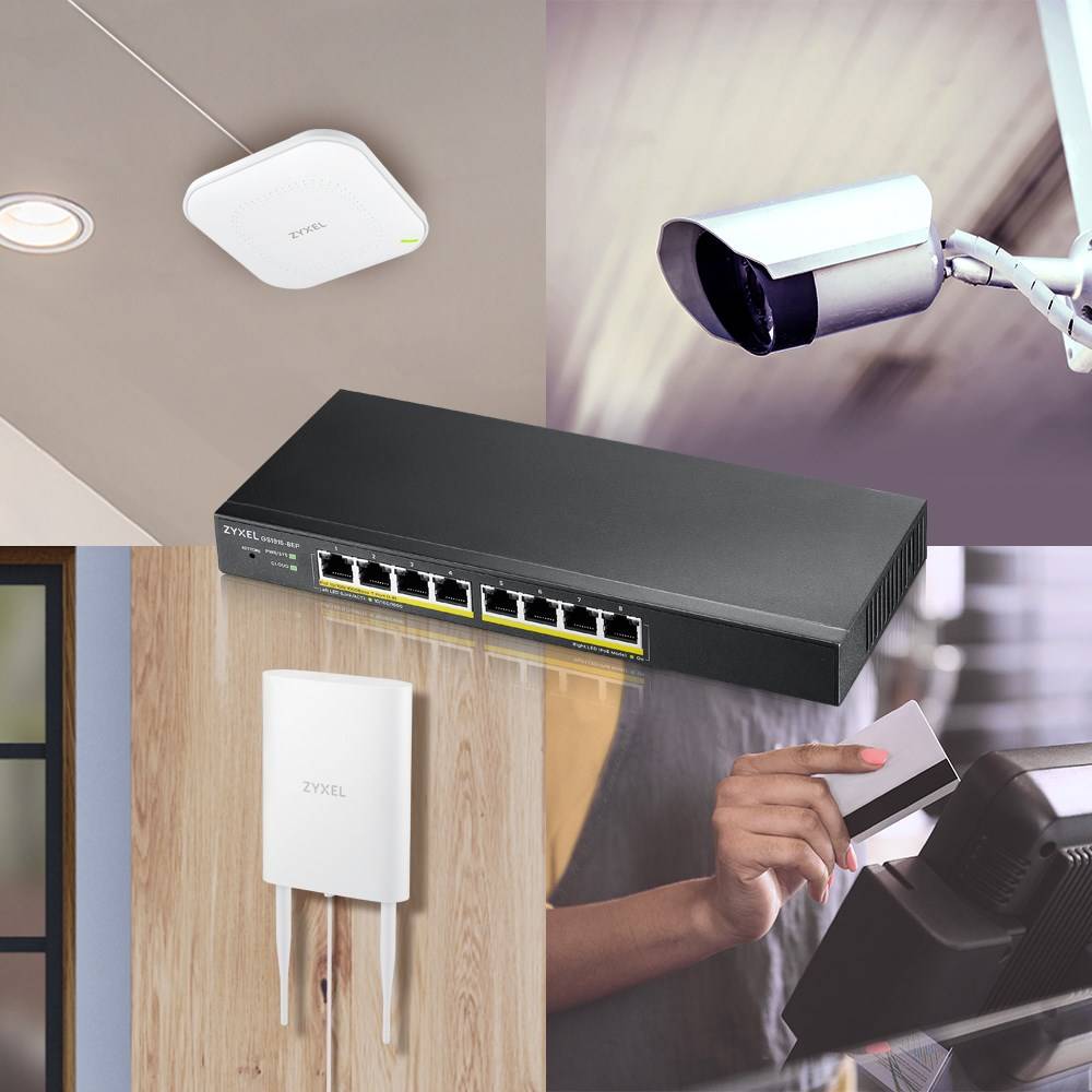 Zyxel GS1915 Series GS1915-8EP - Switch - kompatibel mit NebulaFLEX - Smart - 8 x 10/100/1000 (PoE+)-3