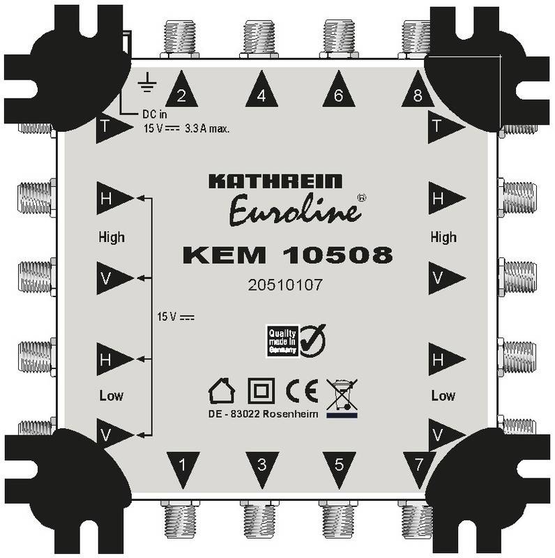 Kathrein Sat-Matrix Durchgang KEM 10508-0