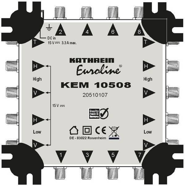 Kathrein Sat-Matrix Durchgang KEM 10508