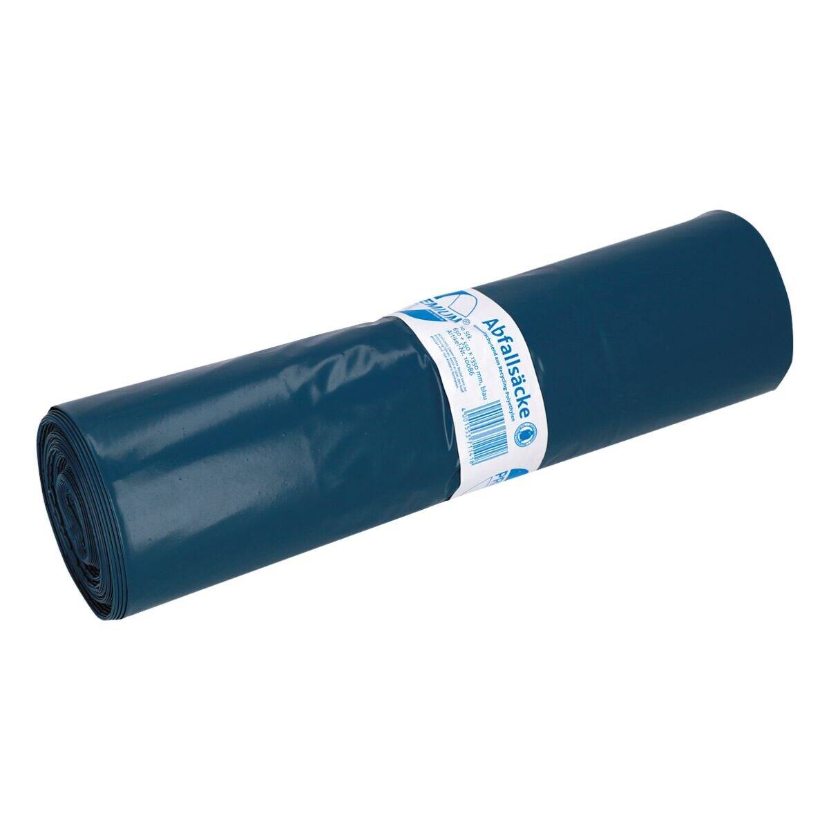Müllsack Recycling - 240 Liter, blau, 10-0