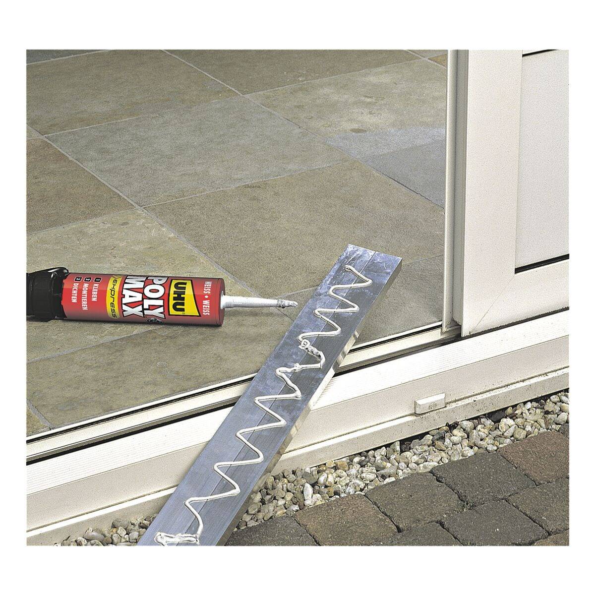 Montagekleber MS Polymer weiß Kartusche 425g-1