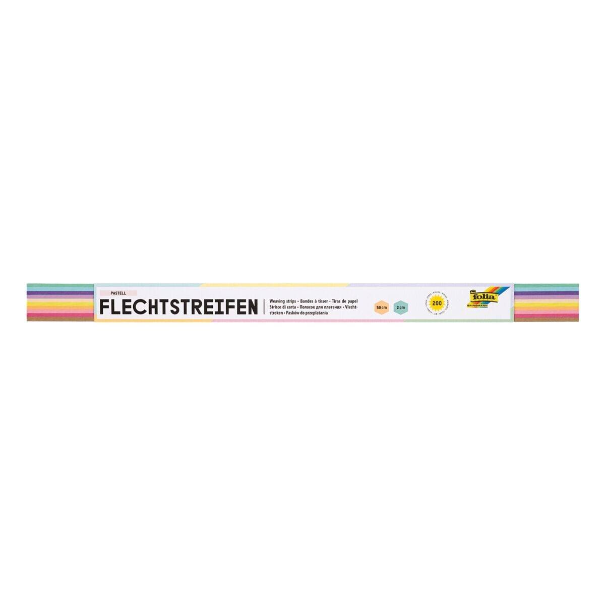folia Bastelset Flechtstreifen 70320-4