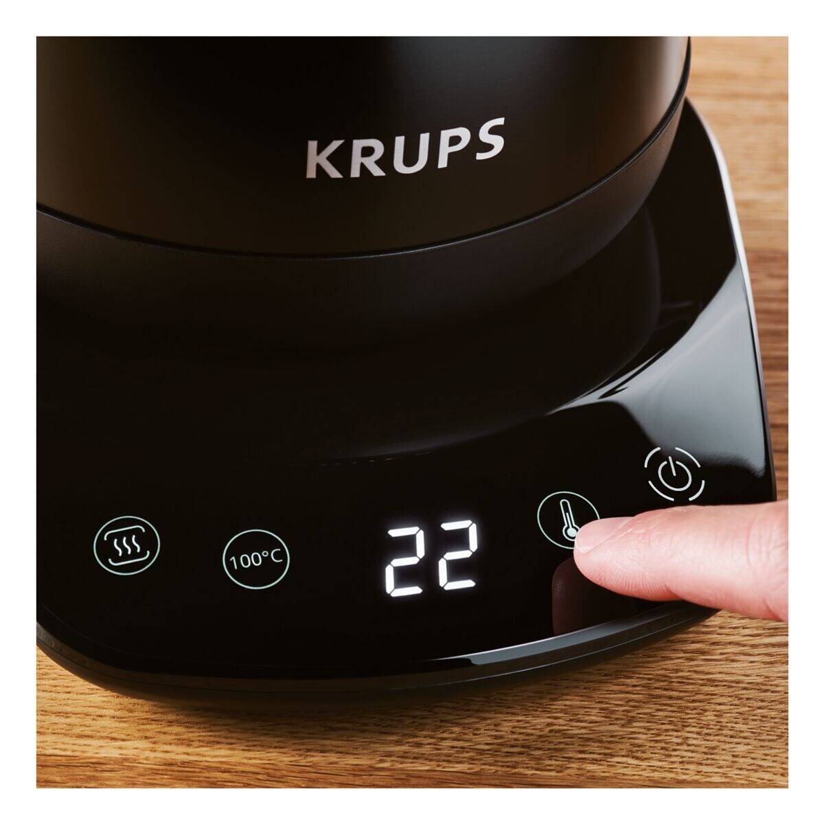 Krups Wasserkocher »Café Control« schwarz - 1,0 L-3