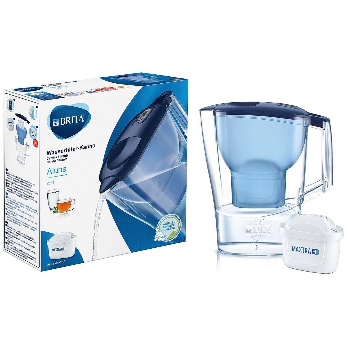 BRITA - Wasserfilter-Kanne Aluna bl-1