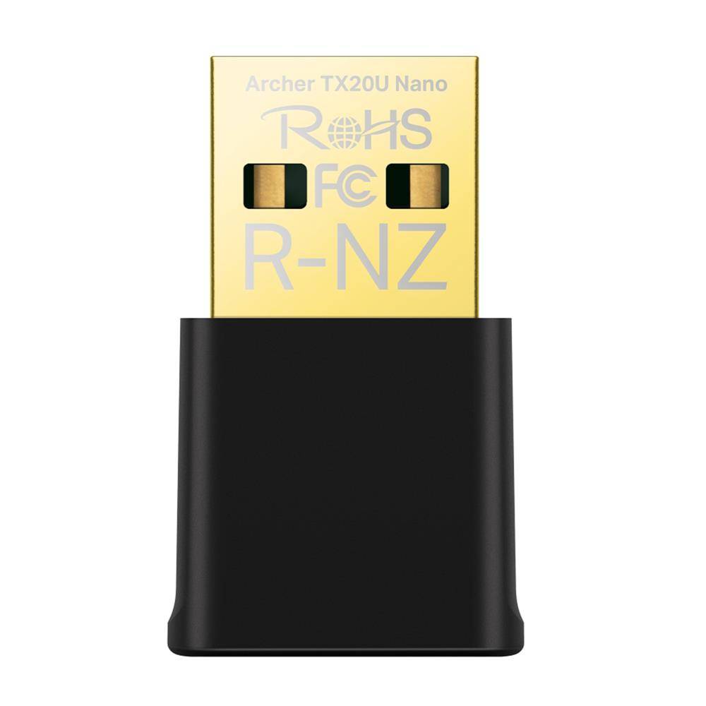 TP-Link Archer TX20U Nano Wireless USB Adapter, 0152502488, Wi-Fi 6, 802.11ax, 2.4GHz + 5GHz-0