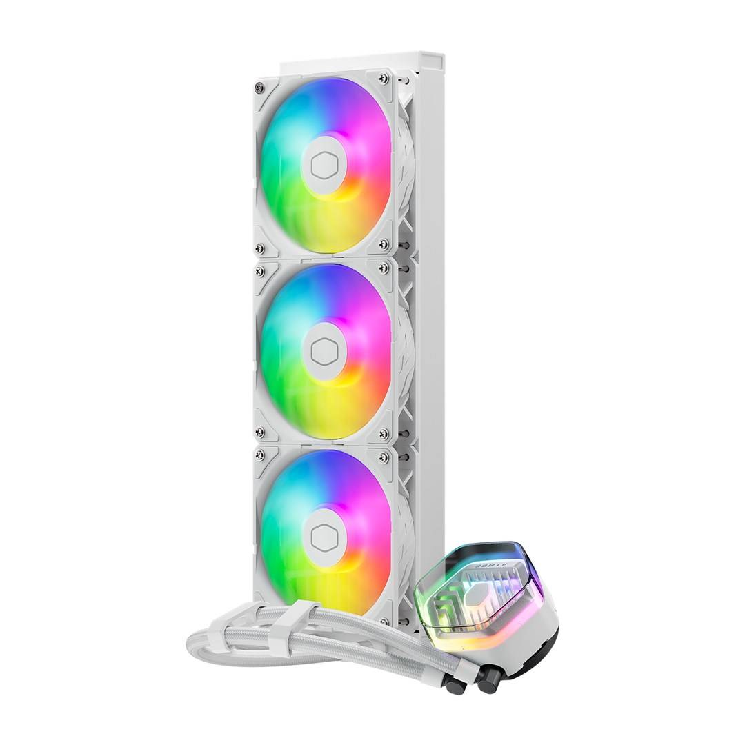 Cooler Master MLX-D36M-A25PZ-RW MasterLiquid 360 Atmos ARGB White-0