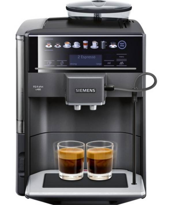 EQ.6 plus s400 TE654319RW Automatic coffee machine Sapphire black metallic