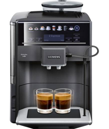 EQ.6 plus s400 TE654319RW Automatic coffee machine Sapphire black metallic-0