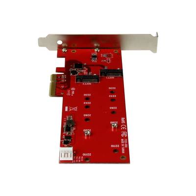 StarTech.com Startech 2x M.2 SATA SSD Schnittstellenkarte-0