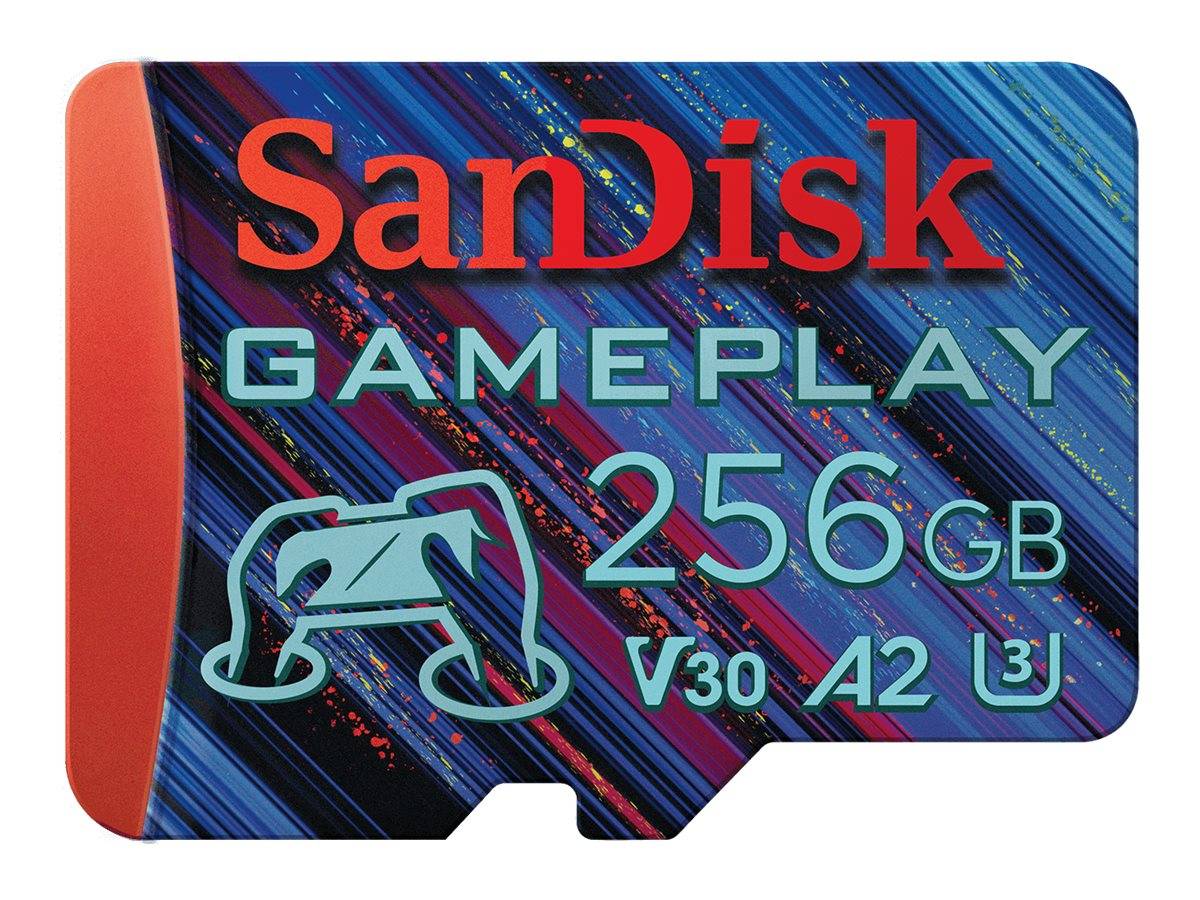 SanDisk GamePlay - Flash-Speicherkarte - 256-0